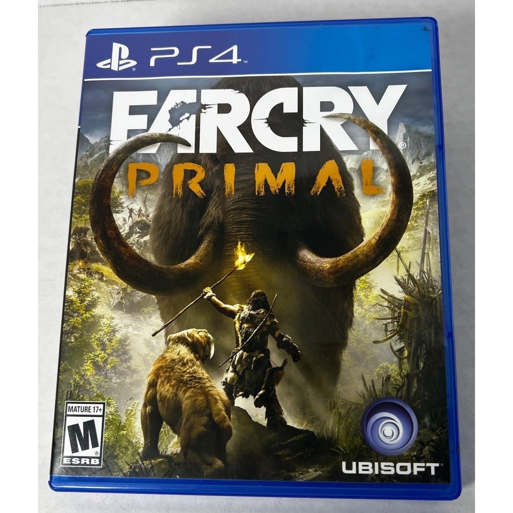 Far Cry Primal Sony PlayStation 4 PS4 Ubisoft Action Adventure Game Stone Age